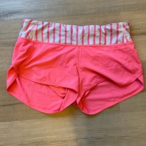 Lululemon speed up shorts.